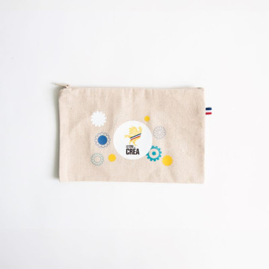 Trousse Le Coq Créa - Vue de face alternative, étiquette drapeau tricolore - Big Boutique Bpifrance