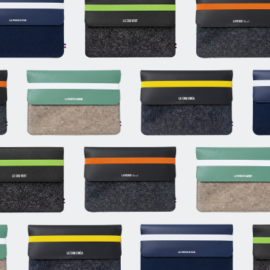 La pochette d'ordinateur La French Fab - Big Boutique - BPI France